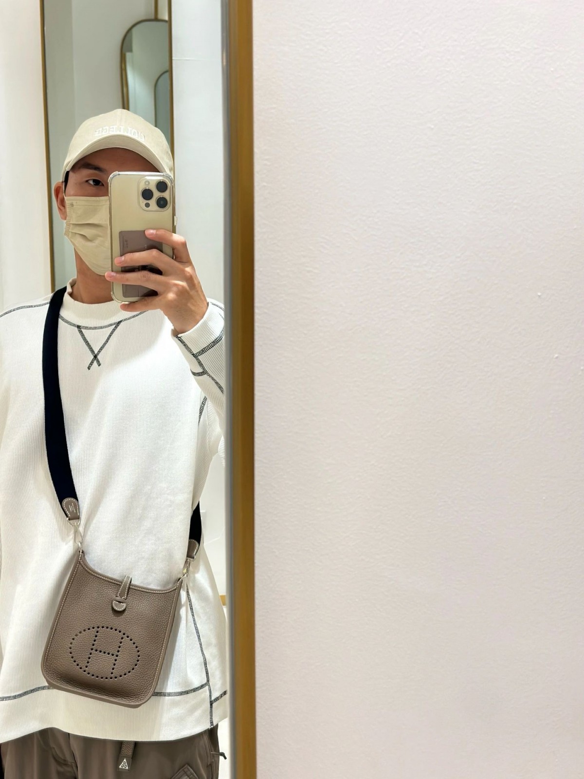 Shebag handmade Hermes evelyn 16 grey bag full review (2024 Oct updated)-Meilleure qualité de faux sac Louis Vuitton en ligne, réplique de sac de créateur ru