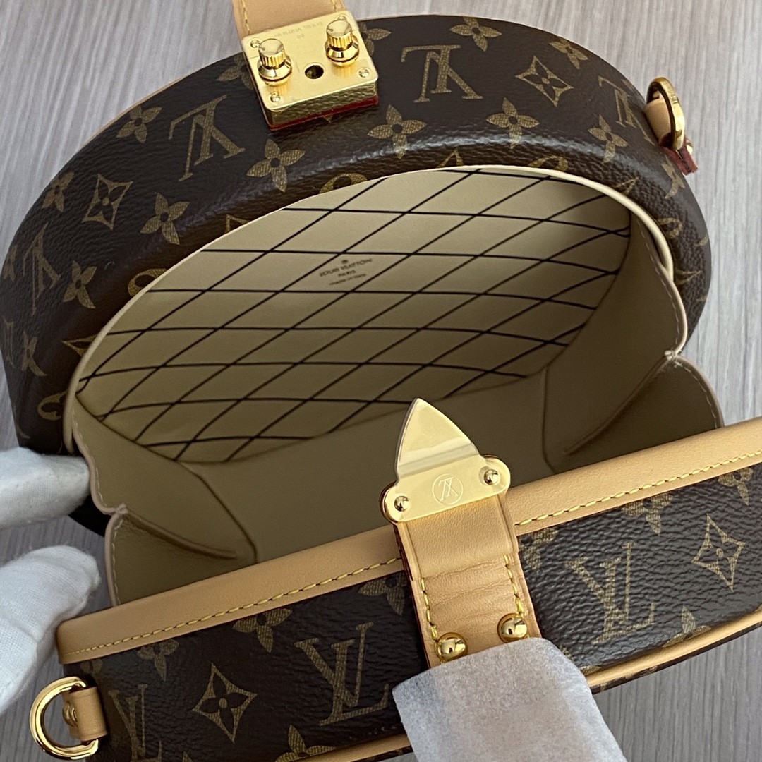 Shebag Louis Vuitton M43514 PETITE BOITE CHAPEAU full review (2024 Oct updated)-Ti o dara ju Didara iro Louis Vuitton apo Online itaja, Ajọra onise apo ru