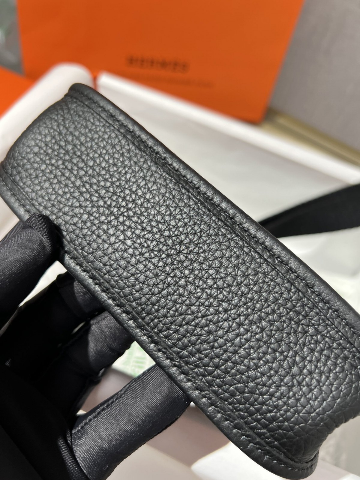 Shebag Hermes Evelyn 16 in black gold full review (2024 Nov updated)-Best Quality Fake designer Bag Review, Replica designer bag ru