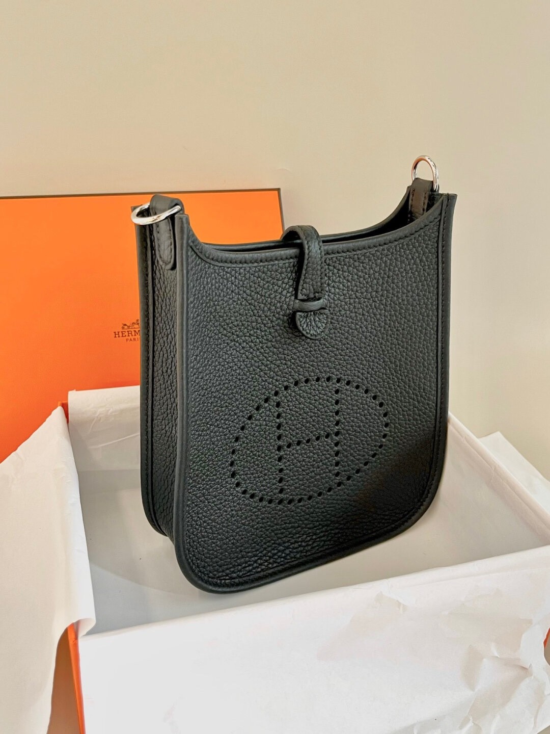 Shebag full hand made Hermes evelyn 16 Black togo silver hardware review (2024 Nov updated)-Legjobb minőségű hamis Louis Vuitton táska online áruház, replika designer táska ru