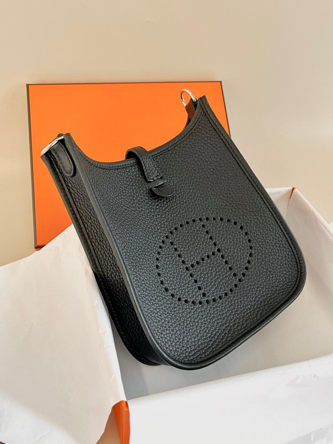 Shebag full hand made Hermes evelyn 16 Black togo silver hardware review (2024 Nov updated)-Legjobb minőségű hamis Louis Vuitton táska online áruház, replika designer táska ru