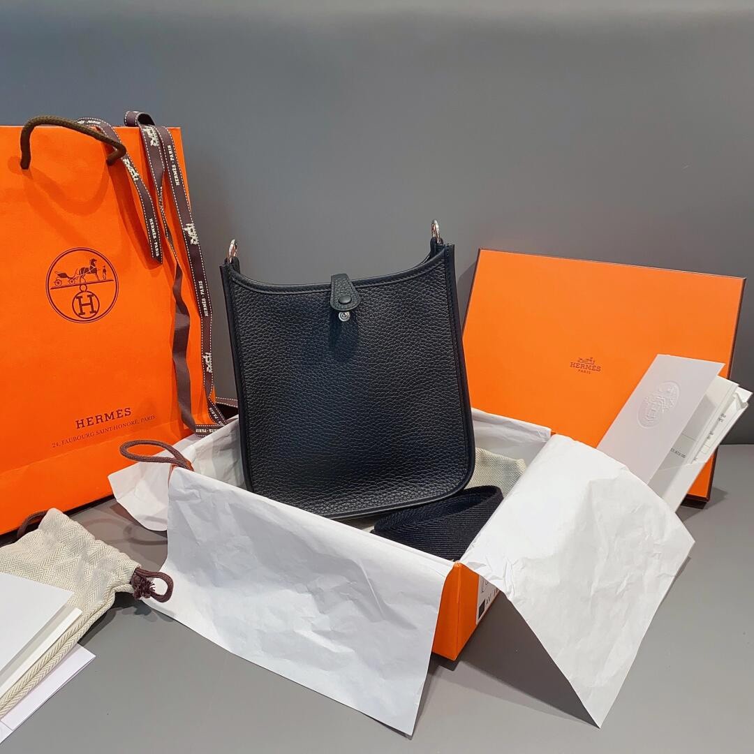 Shebag full hand made Hermes evelyn 16 Black togo silver hardware review (2024 Nov updated)-Best Quality Fake Louis Vuitton Bag Online Store, Replica designer bag ru