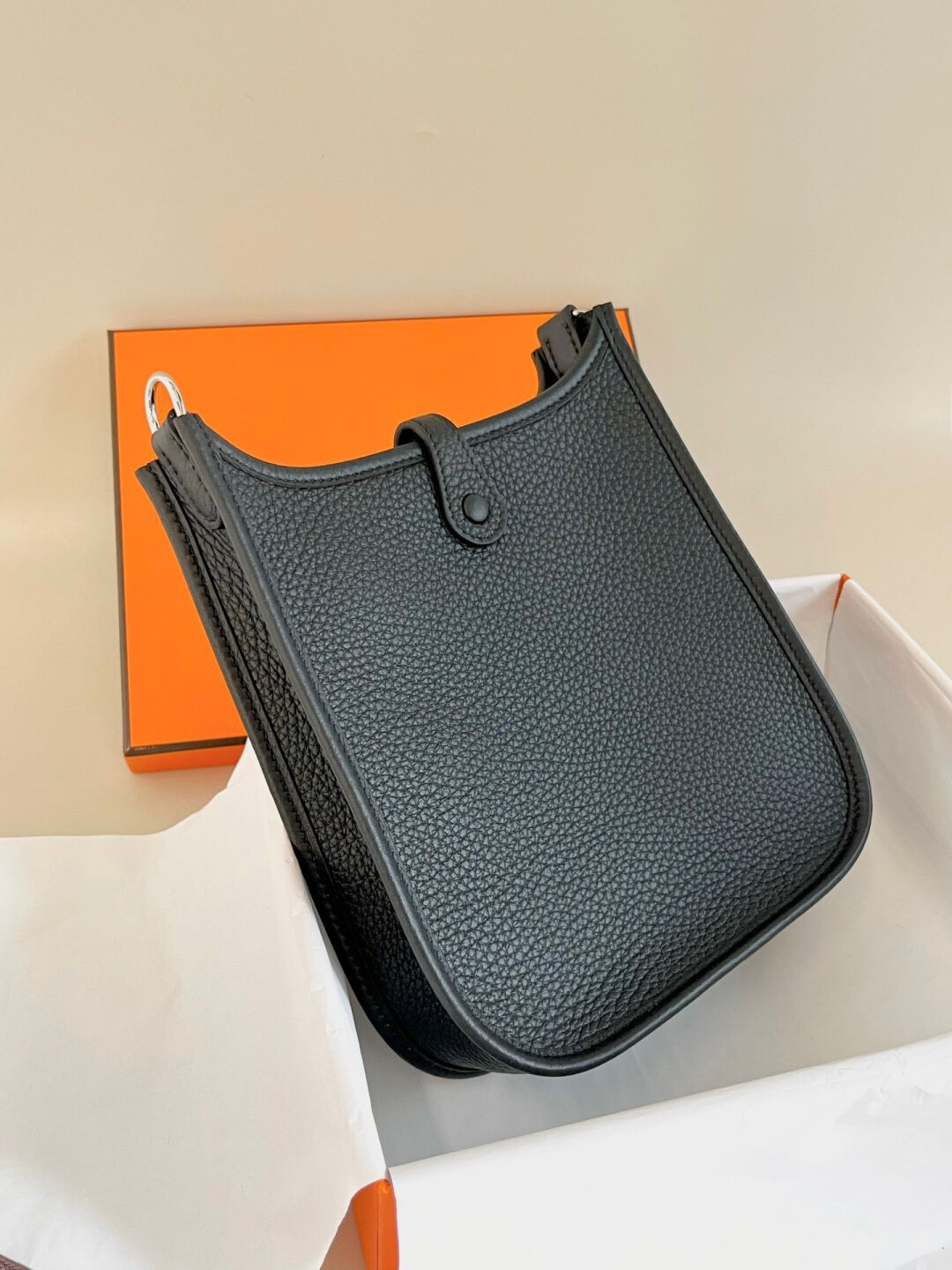 Shebag full hand made Hermes evelyn 16 Black togo silver hardware review (2024 Nov updated)-Best Quality Fake designer Bag Review, Replica designer bag ru