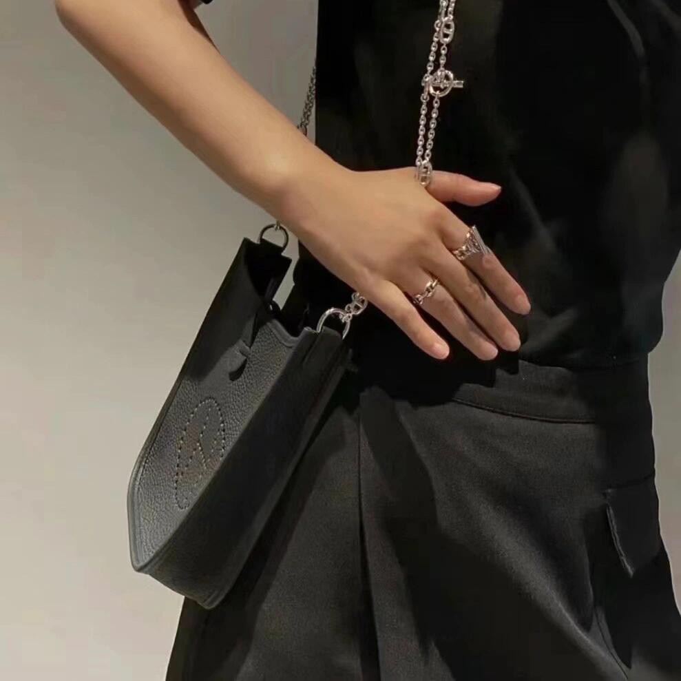 Shebag full hand made Hermes evelyn 16 Black togo silver hardware review (2024 Nov updated)-Beste Kwaliteit Vals Louis Vuitton Sak Aanlyn Winkel, Replika ontwerper sak ru