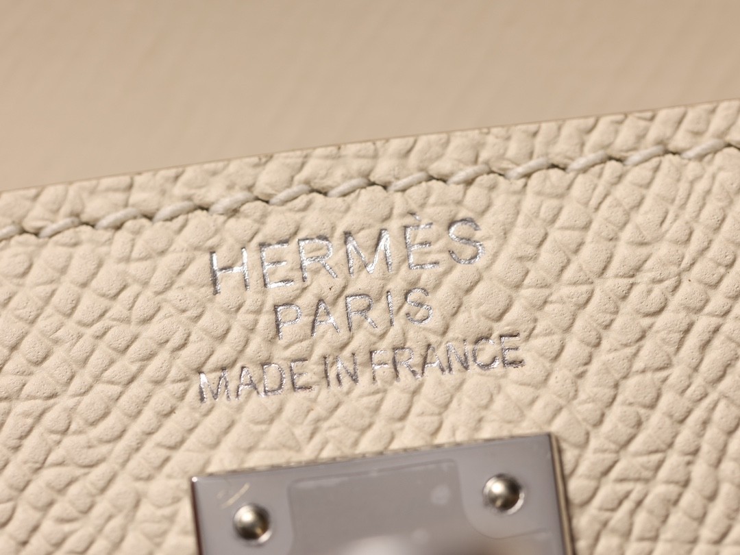 Shebag full handmade Hermes Kelly 25 in white Epsom leather full review （2024 Dec updated）-Best Quality Fake Louis Vuitton Bag Online Store, Replica designer bag ru