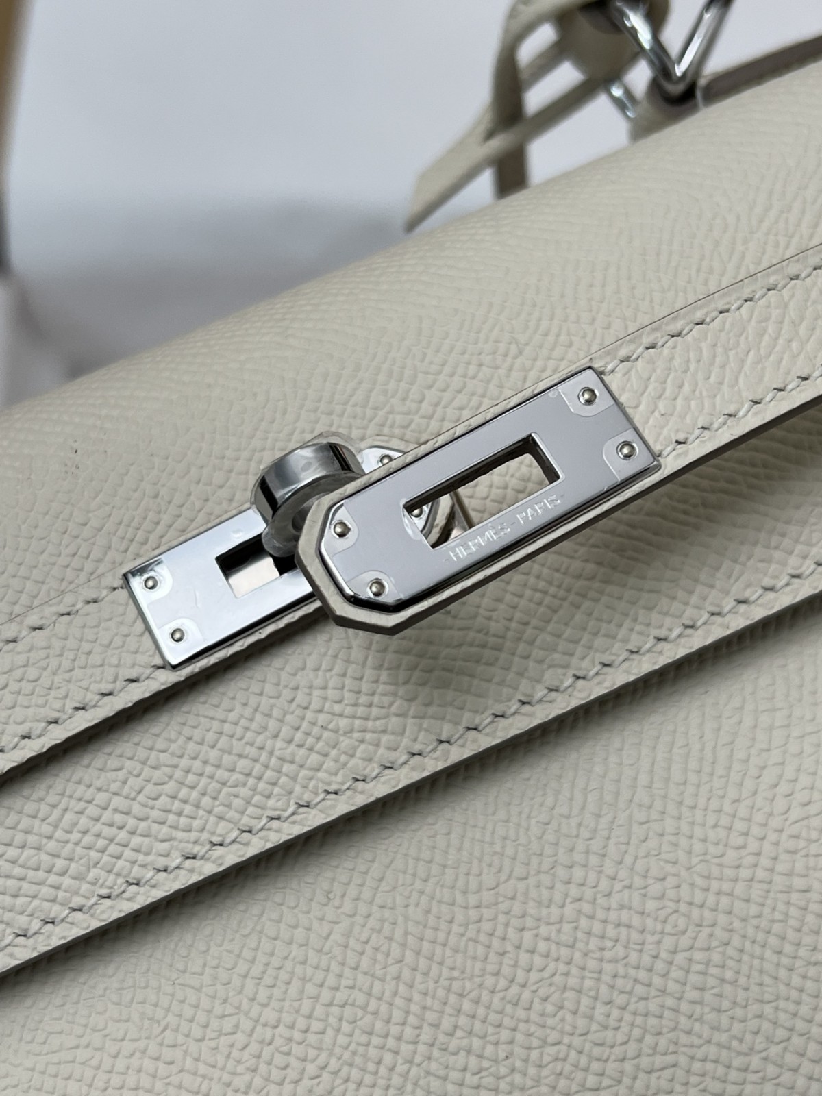 Shebag full handmade Hermes Kelly 25 in white Epsom leather full review （2024 Dec updated）-Best Quality Fake Louis Vuitton Bag Online Store, Replica designer bag ru