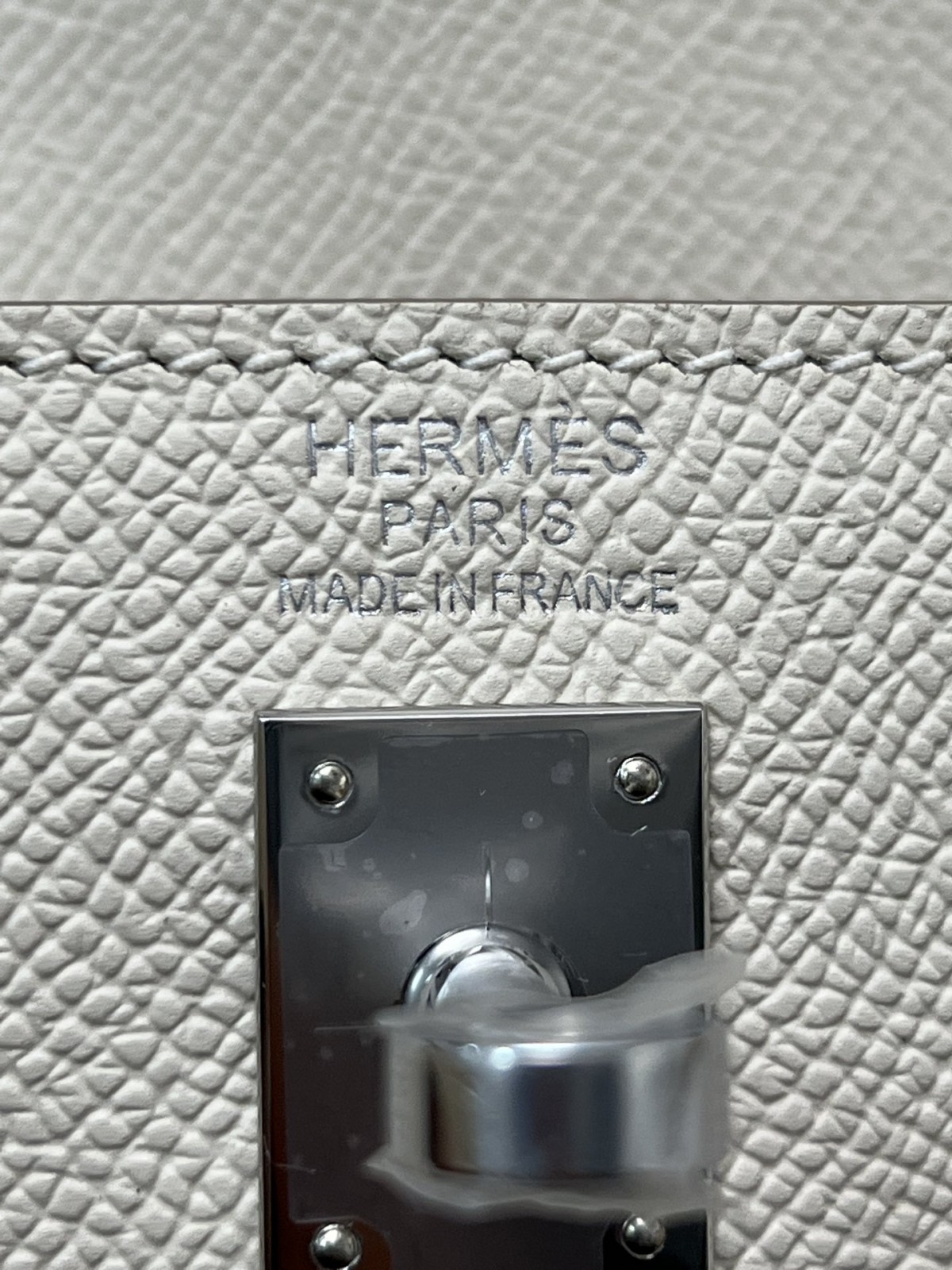 Shebag full handmade Hermes Kelly 25 in white Epsom leather full review （2024 Dec updated）-Best Quality Fake Louis Vuitton Bag Online Store, Replica designer bag ru