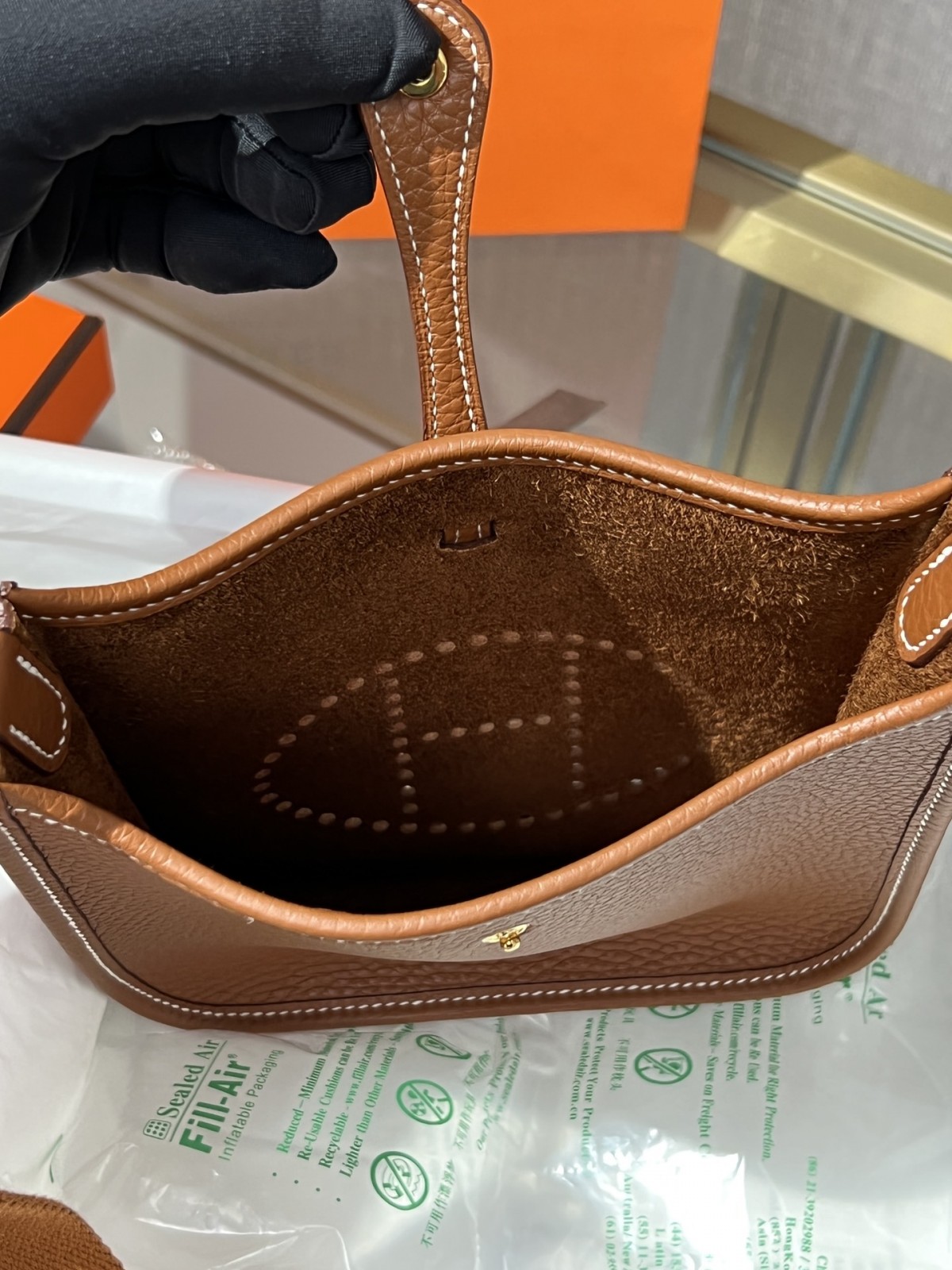 Shebag fully handmade Hermes evelyn 16 bag big review (2024 Dec updated)-Best Quality Fake Louis Vuitton Bag Online Store, Replica designer bag ru