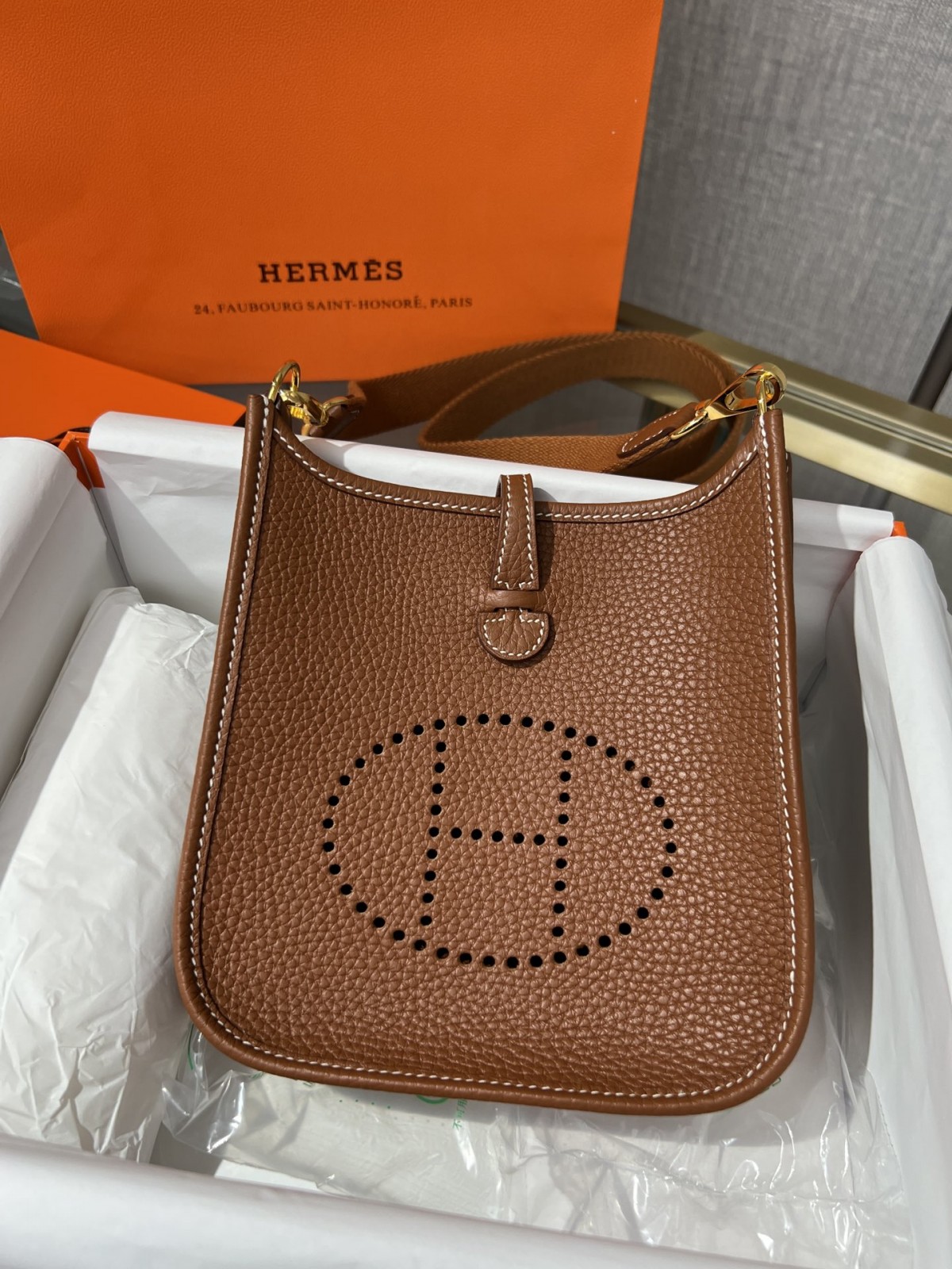 Shebag fully handmade Hermes evelyn 16 bag big review (2024 Dec updated)-Best Quality Fake Louis Vuitton Bag Online Store, Replica designer bag ru