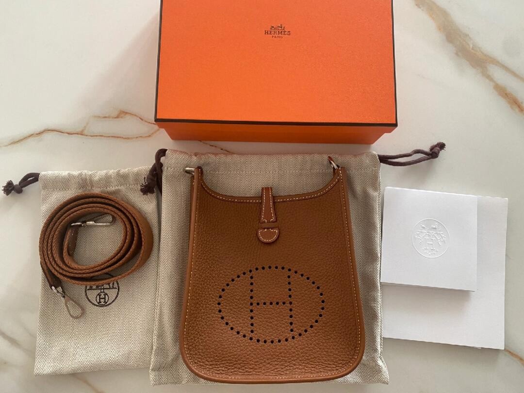 Shebag 15% off！And Shebag fully handmade Hermes Evelyn 16 bag in brown review （2024 Dec updated）-Best Quality Fake Louis Vuitton Bag Online Store, Replica designer bag ru