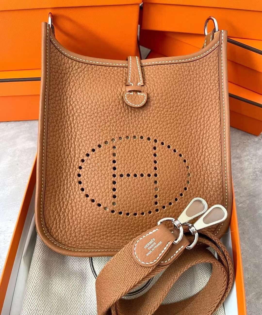 Shebag 15% off！And Shebag fully handmade Hermes Evelyn 16 bag in brown review （2024 Dec updated）-Best Quality Fake Louis Vuitton Bag Online Store, Replica designer bag ru