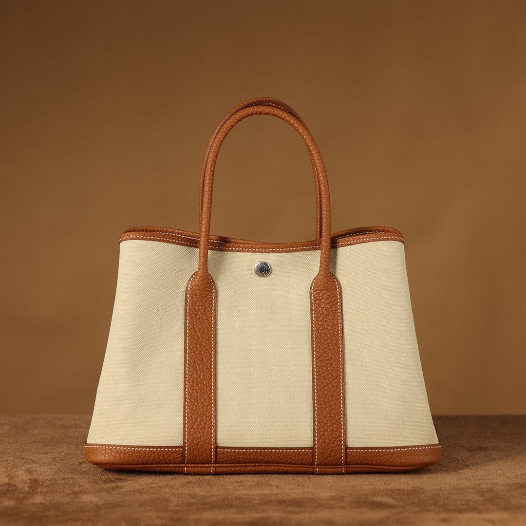 Shebag fully handmade Hermes Garden party canvas bag reivew (2024 Dec updated)-بہترین معیار کا جعلی لوئس ووٹن بیگ آن لائن اسٹور، ریپلیکا ڈیزائنر بیگ آر یو