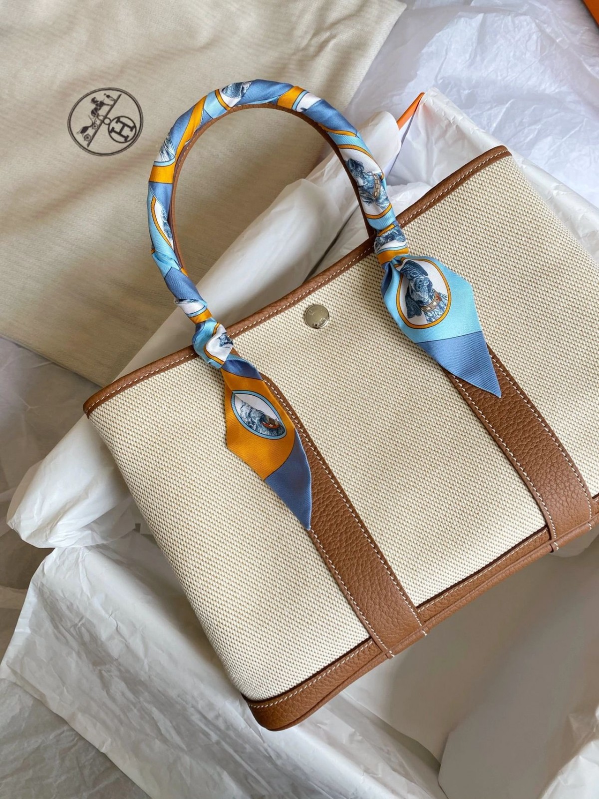 Shebag fully handmade Hermes Garden party canvas bag reivew (2024 Dec updated)-بہترین معیار کا جعلی لوئس ووٹن بیگ آن لائن اسٹور، ریپلیکا ڈیزائنر بیگ آر یو