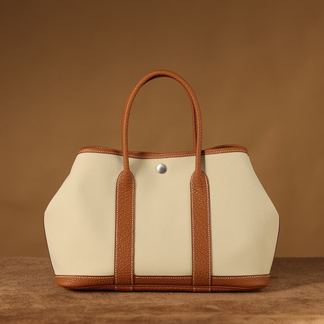 Shebag fully handmade Hermes Garden party canvas bag reivew (2024 Dec updated)-بہترین معیار کا جعلی لوئس ووٹن بیگ آن لائن اسٹور، ریپلیکا ڈیزائنر بیگ آر یو