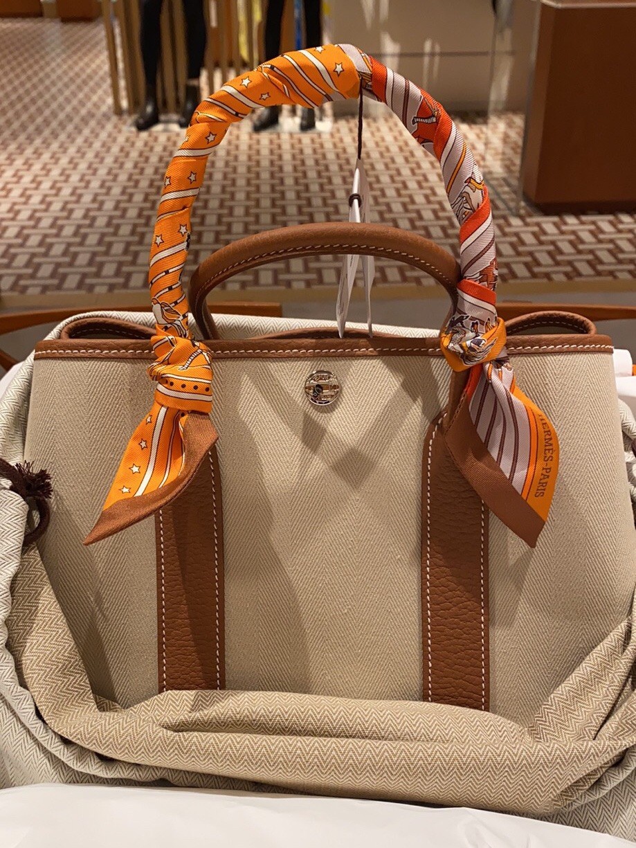 Shebag fully handmade Hermes Garden party canvas bag reivew (2024 Dec updated)-بہترین معیار کا جعلی لوئس ووٹن بیگ آن لائن اسٹور، ریپلیکا ڈیزائنر بیگ آر یو