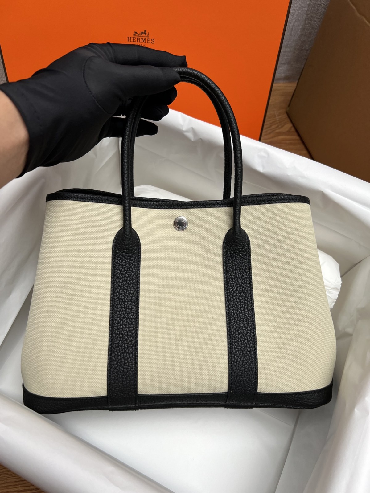 Shebag fully handmade Hermes Garden party canvas bag reivew (2024 Dec updated)-بہترین معیار کا جعلی لوئس ووٹن بیگ آن لائن اسٹور، ریپلیکا ڈیزائنر بیگ آر یو