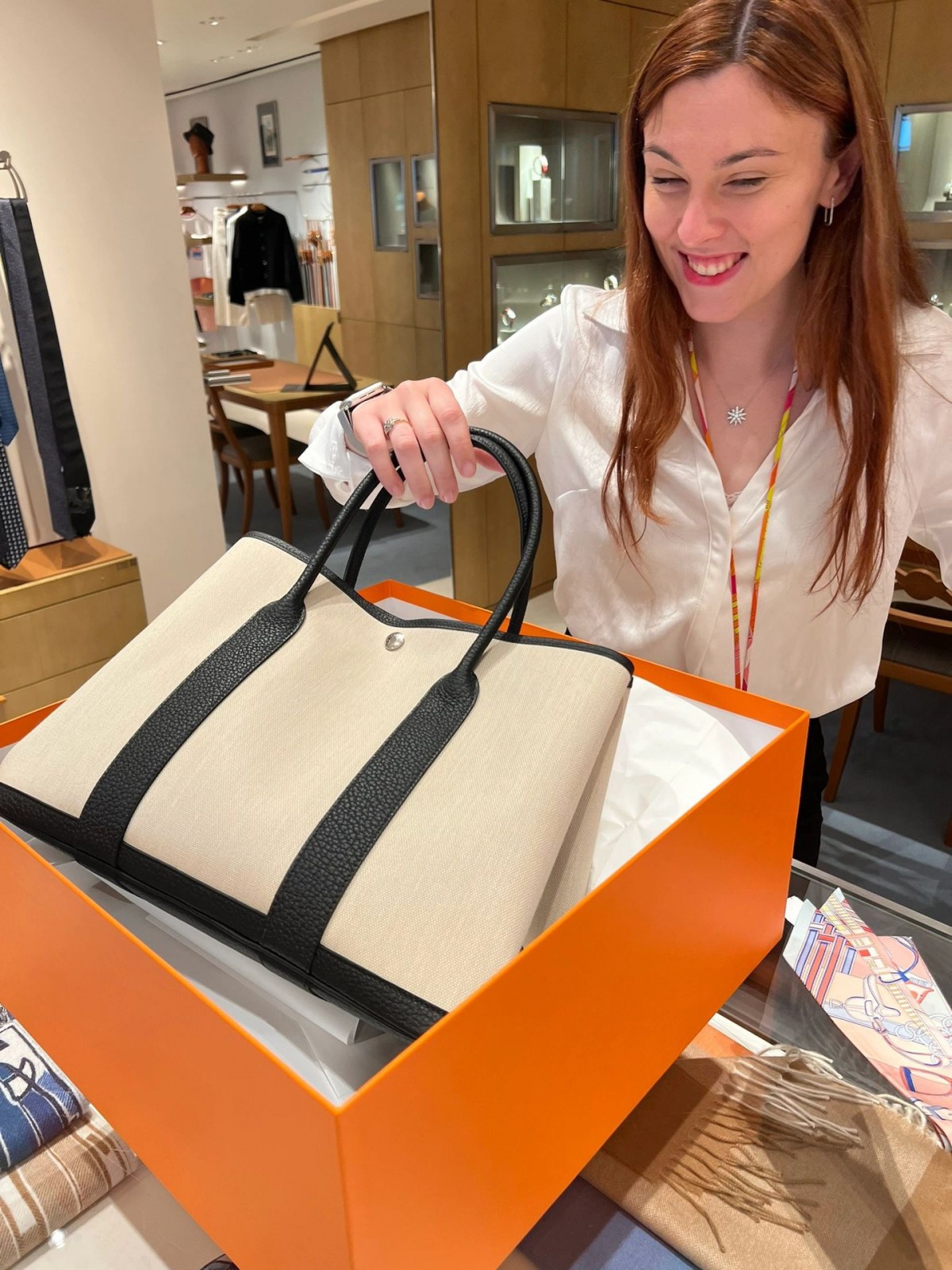 Shebag fully handmade Hermes Garden party canvas bag reivew (2024 Dec updated)-بہترین معیار کا جعلی لوئس ووٹن بیگ آن لائن اسٹور، ریپلیکا ڈیزائنر بیگ آر یو