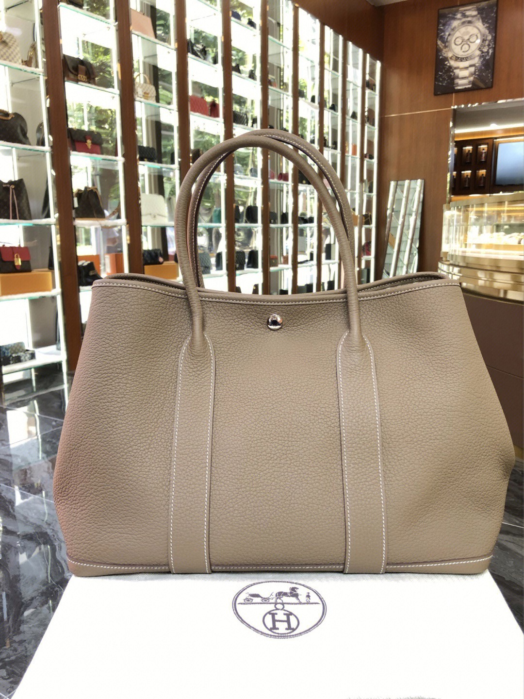 Shebag fully handmade Hermes Garden party leather bag review （2024 Dec updated）-L-Aħjar Kwalità Foloz Louis Vuitton Bag Online Store, Replica designer bag ru