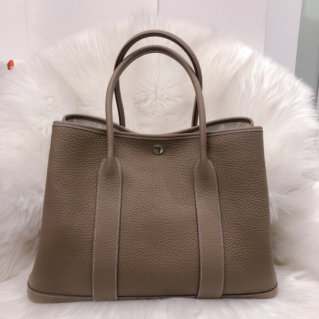 Shebag fully handmade Hermes Garden party leather bag review （2024 Dec updated）-L-Aħjar Kwalità Foloz Louis Vuitton Bag Online Store, Replica designer bag ru