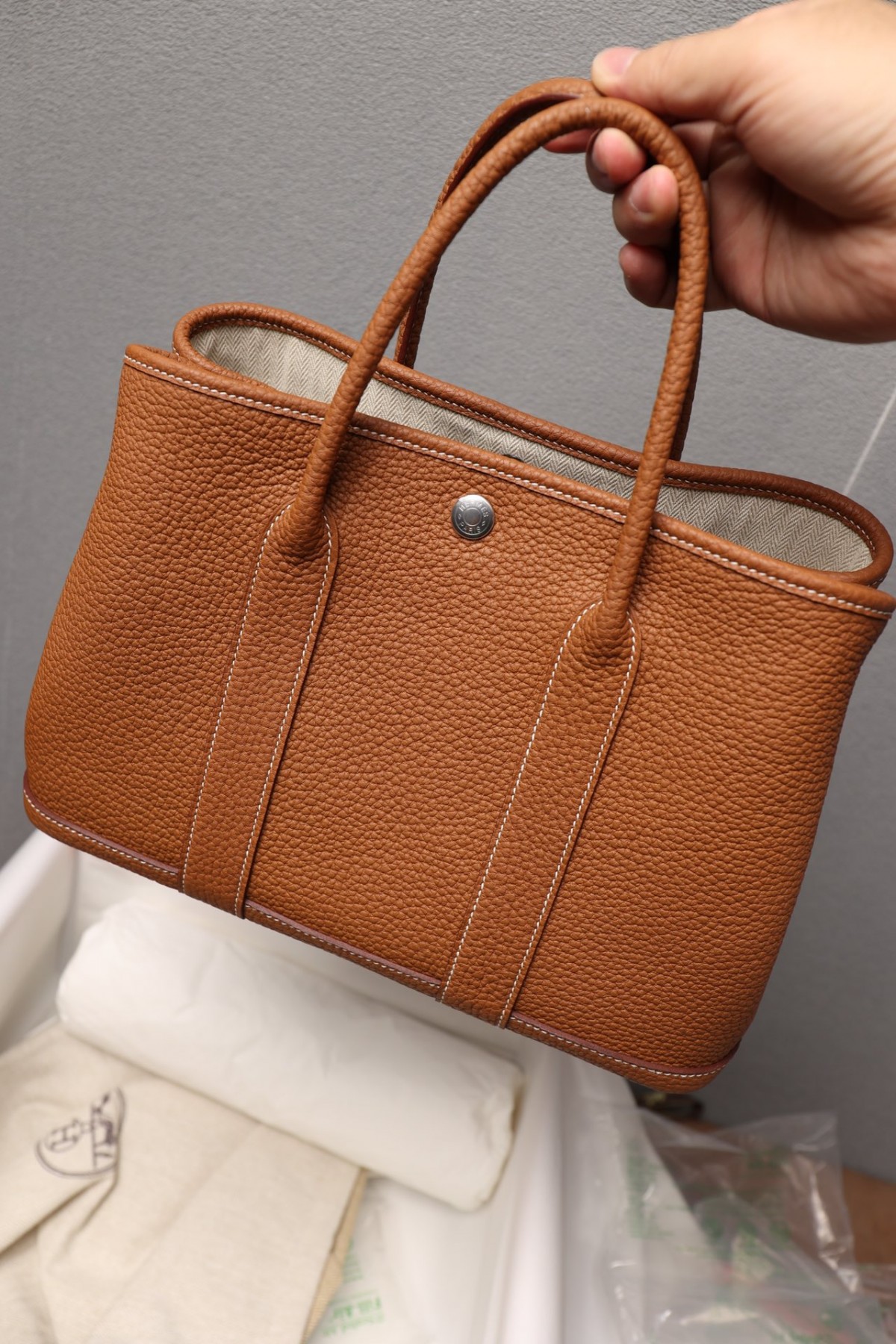 Shebag fully handmade Hermes Garden party leather bag review （2024 Dec updated）-L-Aħjar Kwalità Foloz Louis Vuitton Bag Online Store, Replica designer bag ru