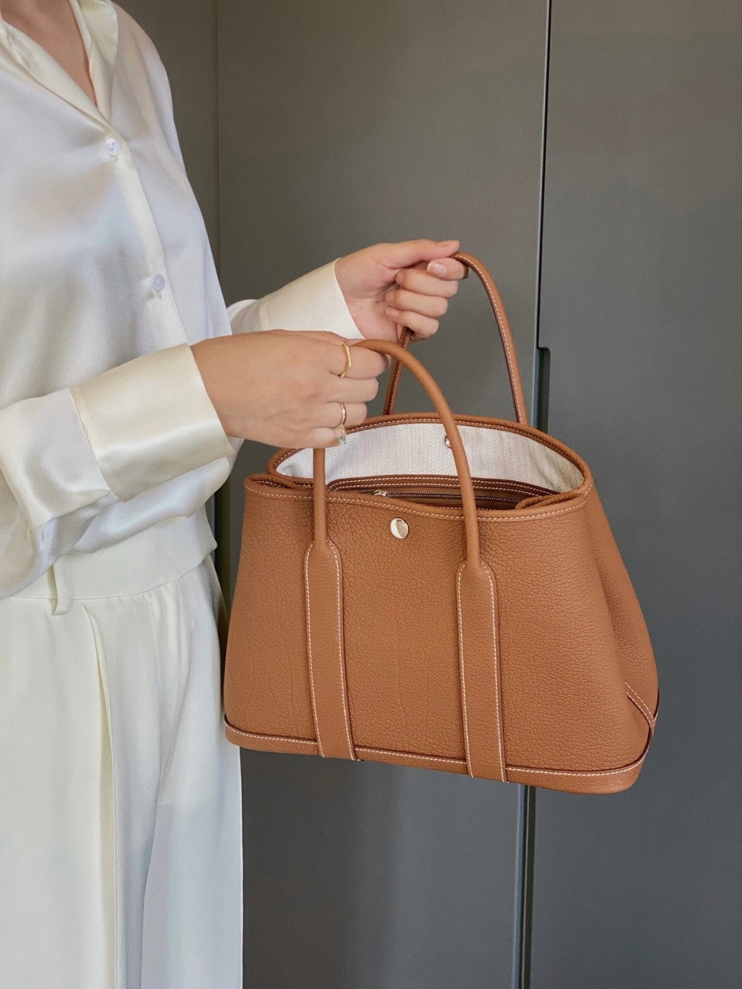 Shebag fully handmade Hermes Garden party leather bag review （2024 Dec updated）-L-Aħjar Kwalità Foloz Louis Vuitton Bag Online Store, Replica designer bag ru