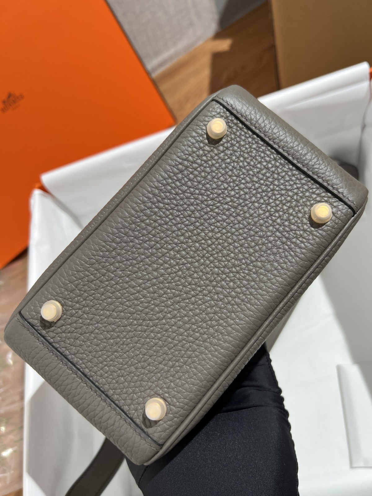 Shebag fully handmade Hermes Lindy 19 bag in grey review(2024 Dec updated)-Best Quality Fake Louis Vuitton Bag Online Store, Replica designer bag ru