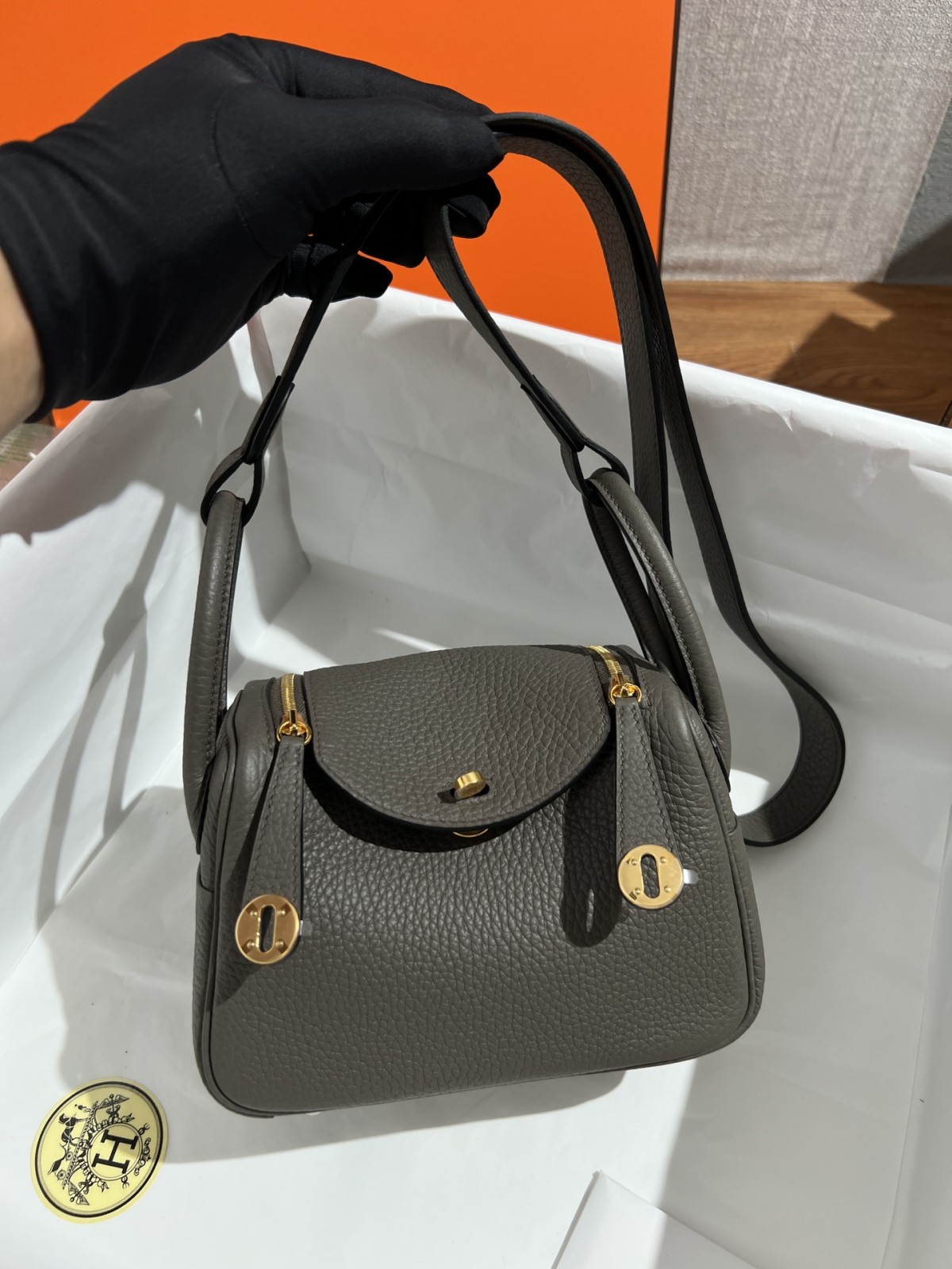 Shebag fully handmade Hermes Lindy 19 bag in grey review(2024 Dec updated)-Best Quality Fake Louis Vuitton Bag Online Store, Replica designer bag ru