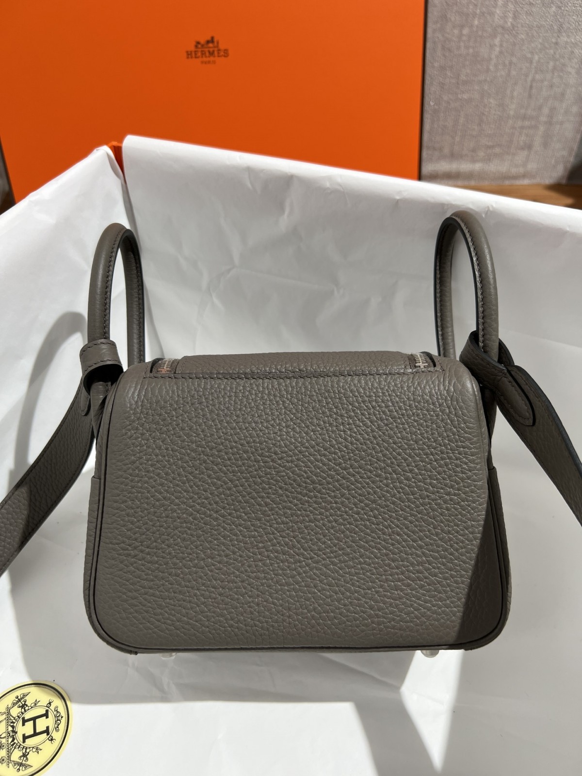 Shebag fully handmade Hermes Lindy 19 bag in grey review(2024 Dec updated)-Best Quality Fake Louis Vuitton Bag Online Store, Replica designer bag ru