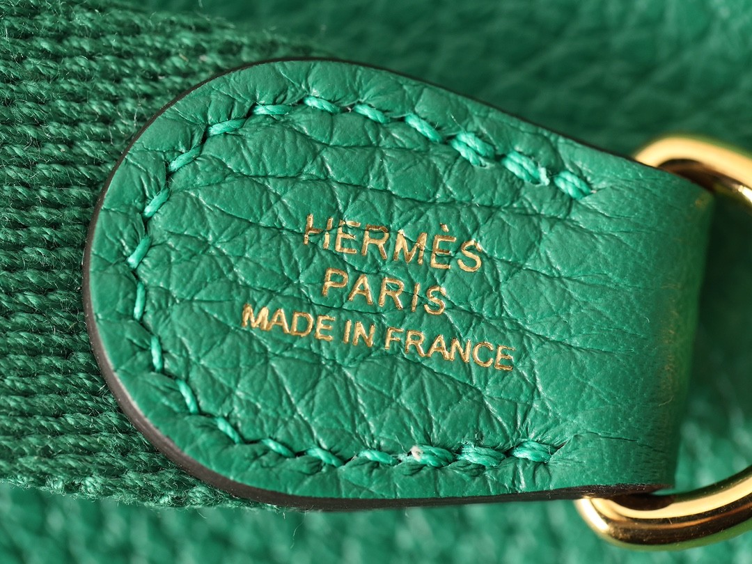 Shebag fully handmade Hermes Evelyne 16 bag in green togo reveiew(2024 Dec updated)-Toko Online Tas Louis Vuitton Palsu Kualitas Terbaik, Tas desainer replika ru