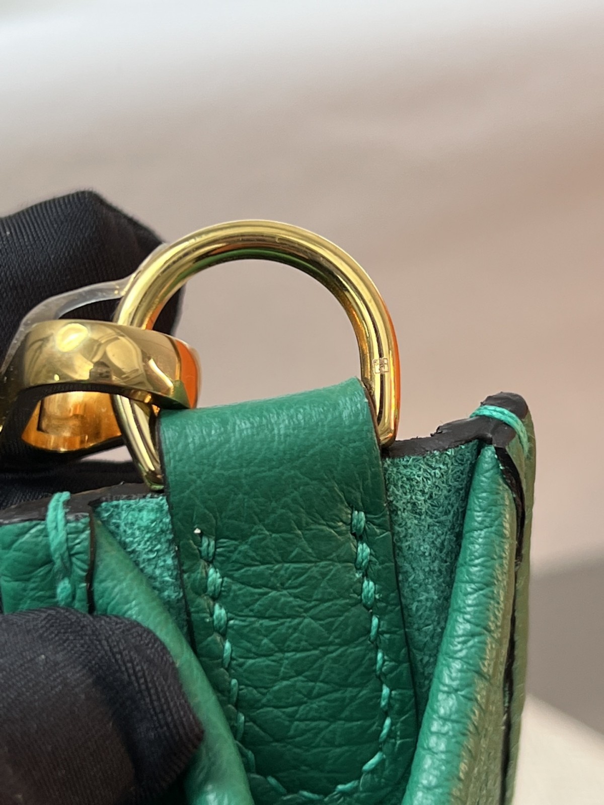 Shebag fully handmade Hermes Evelyne 16 bag in green togo reveiew(2024 Dec updated)-Toko Online Tas Louis Vuitton Palsu Kualitas Terbaik, Tas desainer replika ru