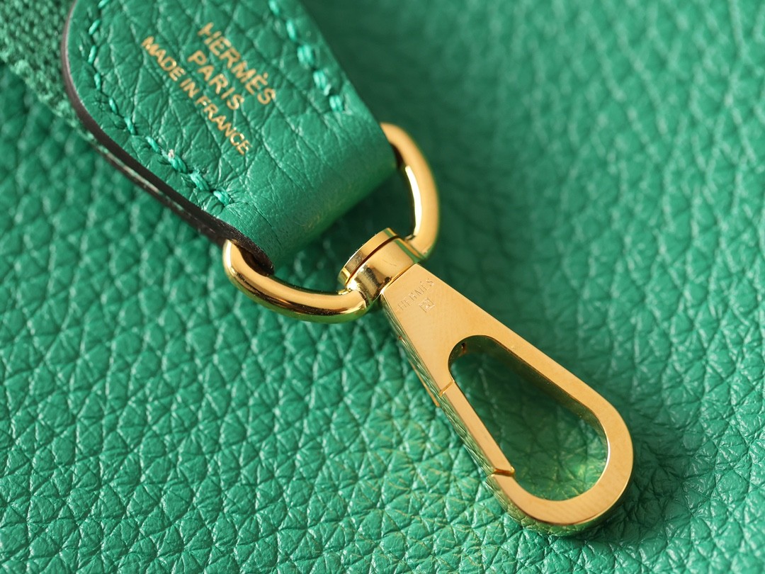 Shebag fully handmade Hermes Evelyne 16 bag in green togo reveiew(2024 Dec updated)-Toko Online Tas Louis Vuitton Palsu Kualitas Terbaik, Tas desainer replika ru