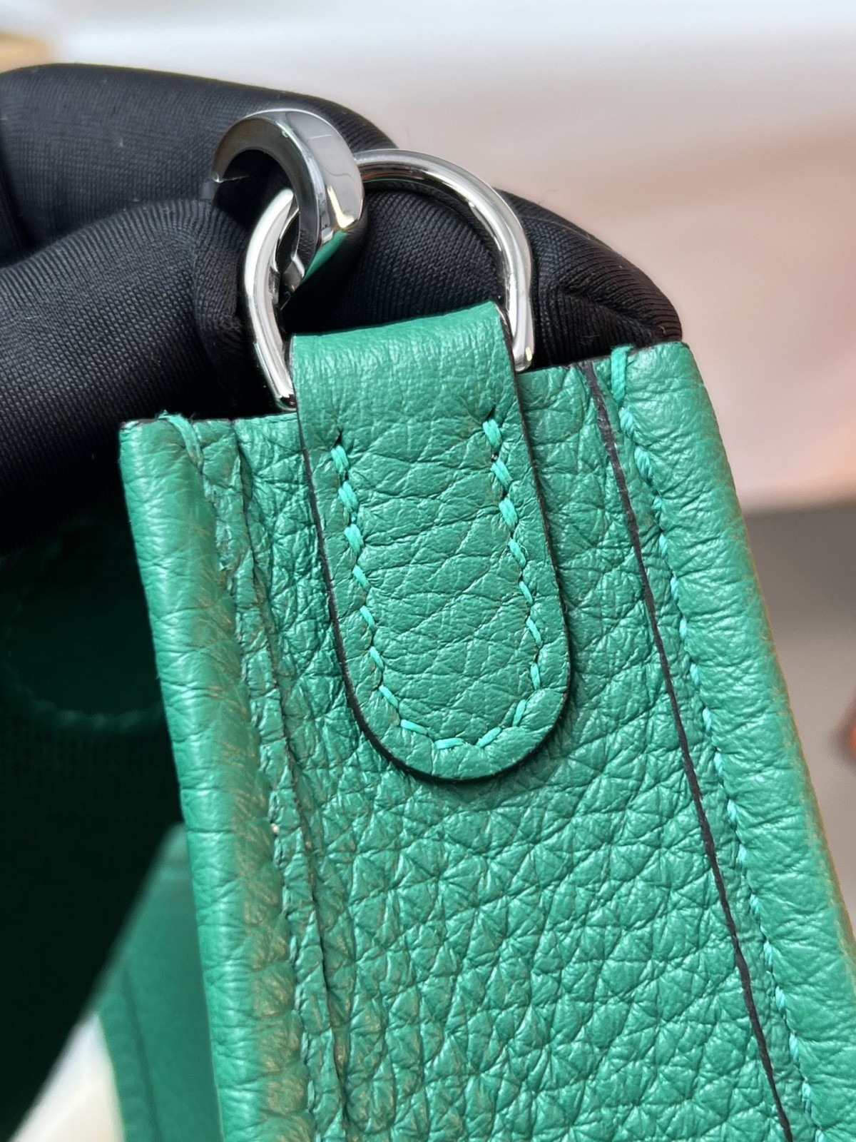 Shebag Hermes Evelyne 16 bag green togo silver hardware fully hand made (2024 Dec updated)-بهترين معيار جي جعلي لوئس ويٽون بيگ آن لائين اسٽور، ريپليڪا ڊيزائنر بيگ ru