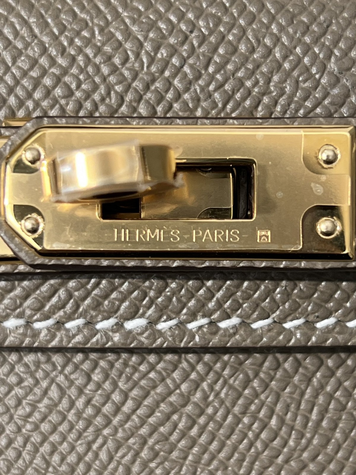 Shebag Hermes Mini Kelly 2 bag in grey togo leather (2024 Dec updated)-Negozio in linea della borsa falsa di Louis Vuitton di migliore qualità, borsa del progettista della replica ru