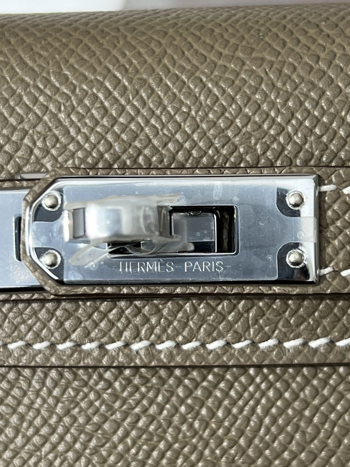 Shebag Hermes Mini Kelly 2 bag in grey togo leather (2024 Dec updated)-Negozio in linea della borsa falsa di Louis Vuitton di migliore qualità, borsa del progettista della replica ru