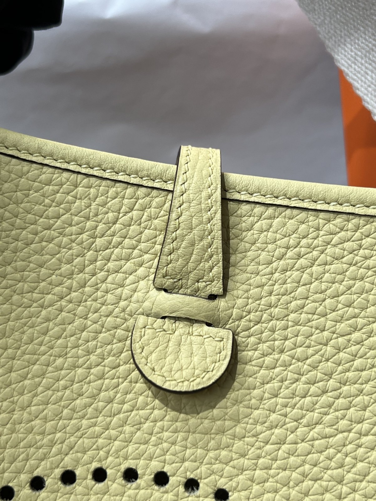 Shebag Hermes Evelyne 16 bag yellow fully hand made (2025 Jan updated)-Negozio in linea della borsa falsa di Louis Vuitton di migliore qualità, borsa del progettista della replica ru