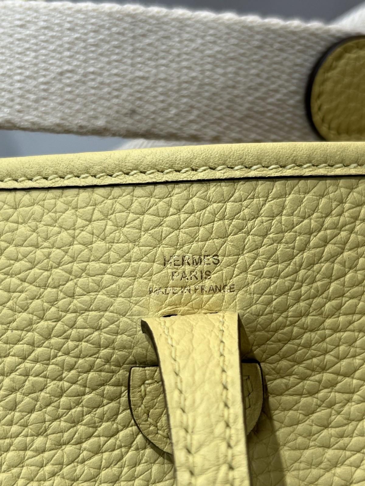 Shebag Hermes Evelyne 16 bag yellow fully hand made (2025 Jan updated)-Negozio in linea della borsa falsa di Louis Vuitton di migliore qualità, borsa del progettista della replica ru