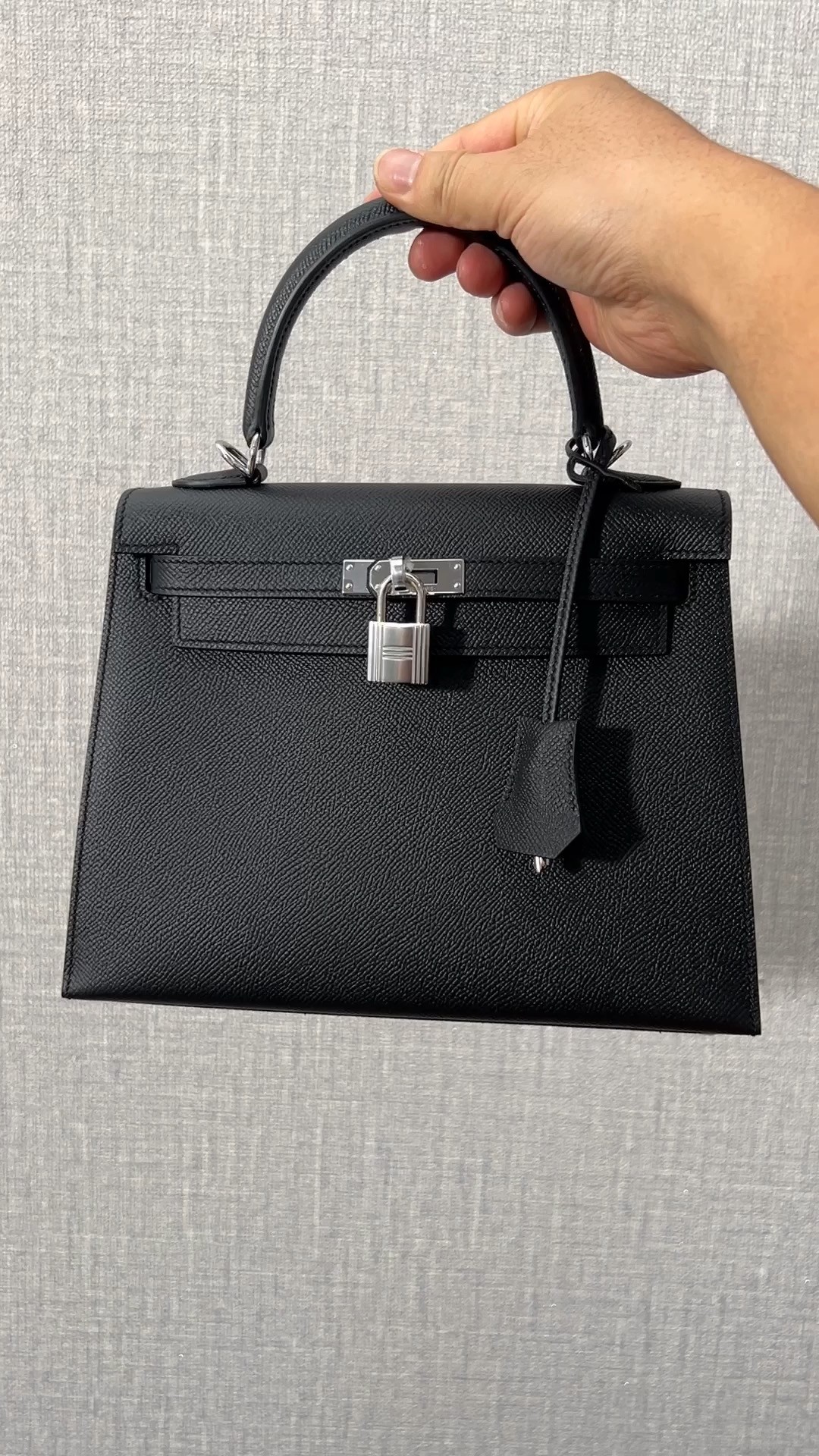 Shebag fully hand made Hermes Kelly 25 bag black epsom leather review (2025 Jan updated)-Best Quality Fake Louis Vuitton Bag Online Store, Replica designer bag ru