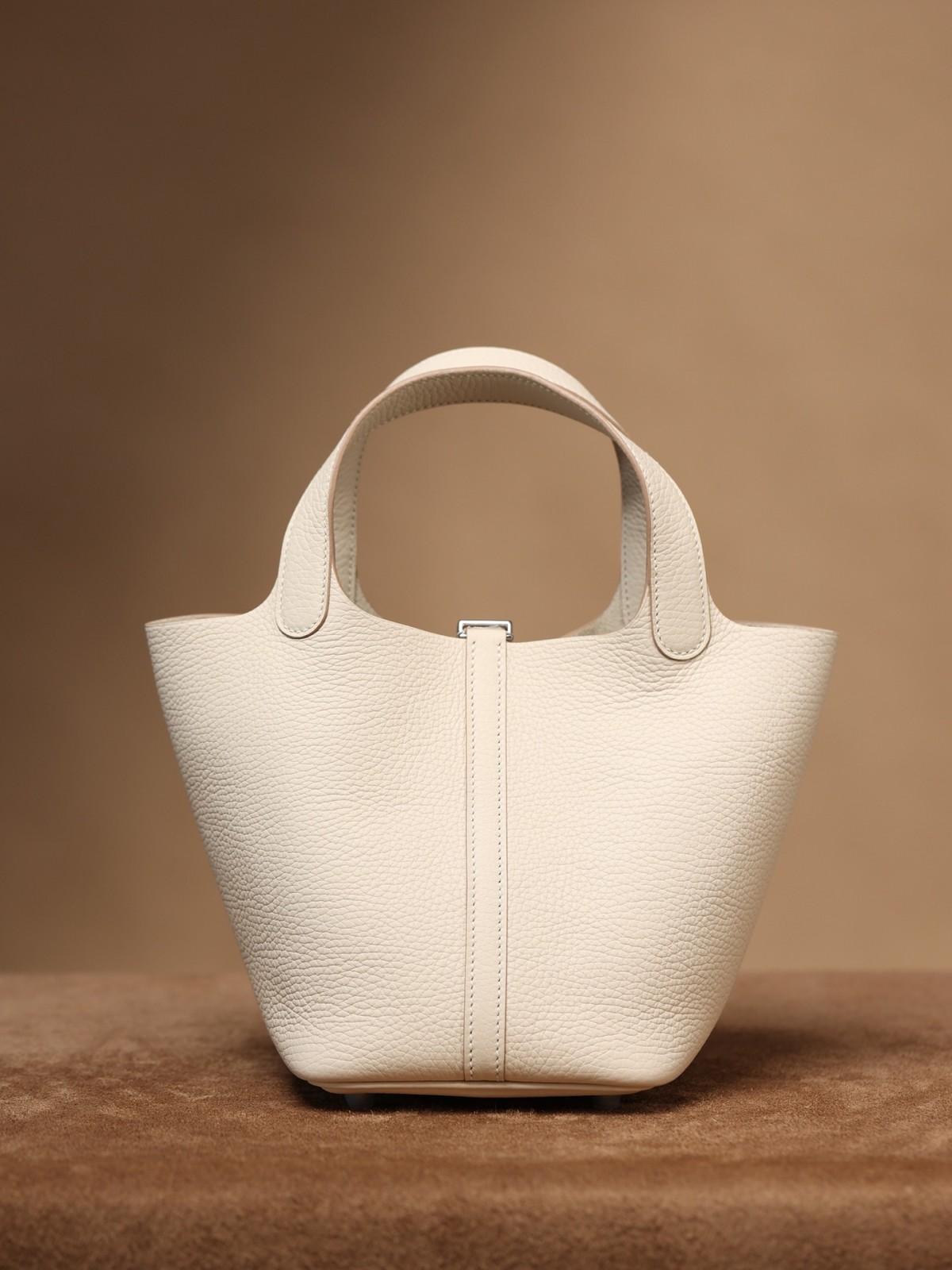 Shebag fully handmade Hermes Picotin 18 bag review snow white togo leather(2025 Jan updated)-Negozio in linea della borsa falsa di Louis Vuitton di migliore qualità, borsa del progettista della replica ru