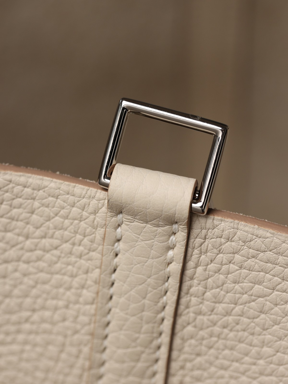 Shebag fully handmade Hermes Picotin 18 bag review snow white togo leather(2025 Jan updated)-Magazin online de geanți Louis Vuitton fals de cea mai bună calitate, geantă de designer replica ru