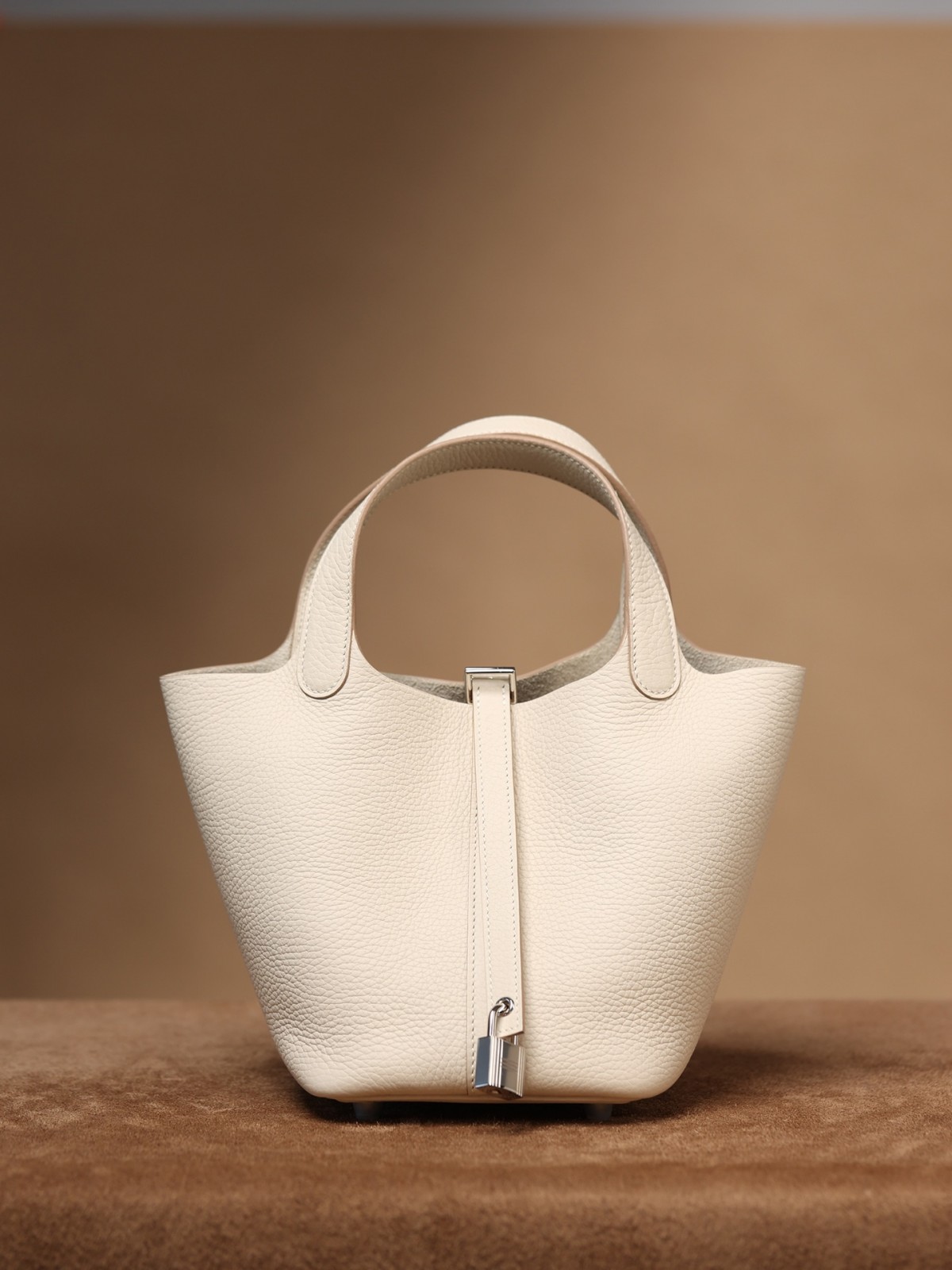 Shebag fully handmade Hermes Picotin 18 bag review snow white togo leather(2025 Jan updated)-Magazin online de geanți Louis Vuitton fals de cea mai bună calitate, geantă de designer replica ru