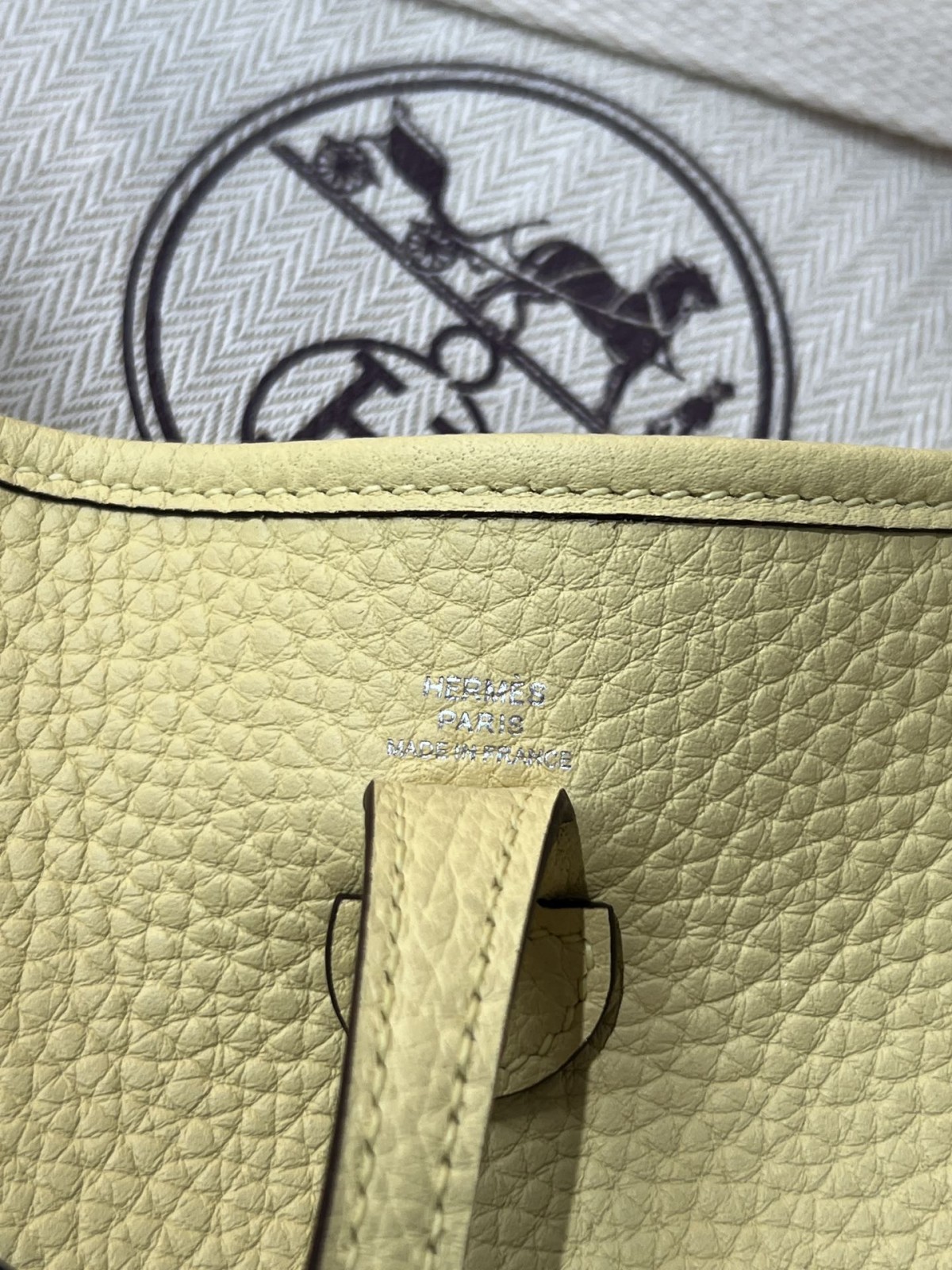 Shebag fully handmade Hermes Evelyne 16 bag in yellow silver hardware (2025 Jan updated)-ఉత్తమ నాణ్యత నకిలీ లూయిస్ విట్టన్ బ్యాగ్ ఆన్‌లైన్ స్టోర్, రెప్లికా డిజైనర్ బ్యాగ్ రు