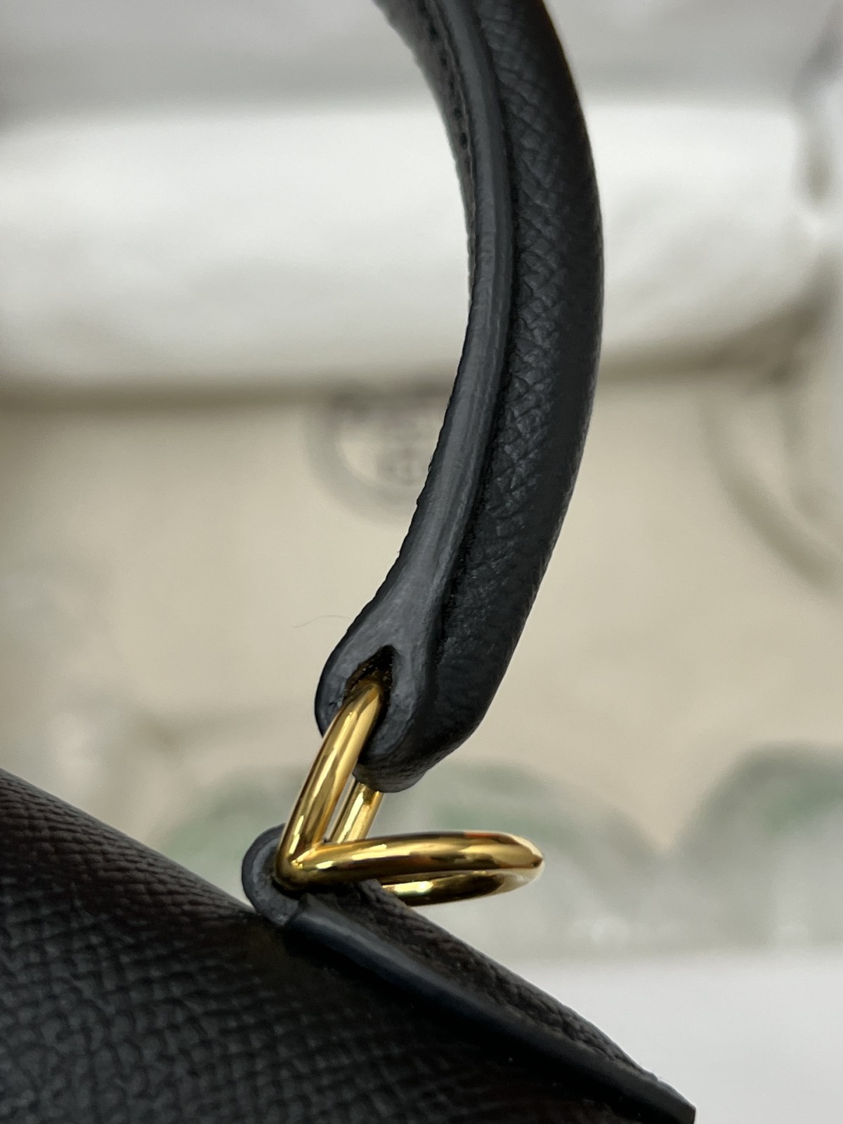 Shebag fully handmade Hermes Kelly 25 bag black epsom leather gold hardware lastets batch review (2025 Jan updated)-Интернет-магазин поддельной сумки Louis Vuitton лучшего качества, копия дизайнерской сумки ru