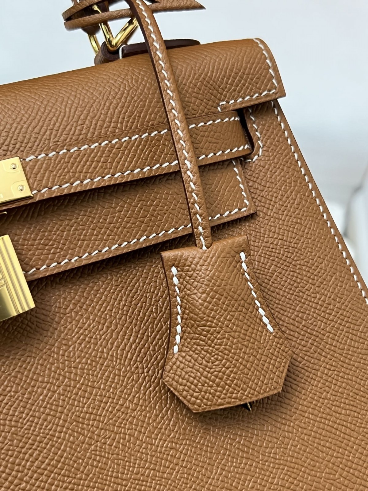 Shebag fully handmade Hermes Kelly 25 of gold brown review (2025 Jan updated)-Best Quality Fake Louis Vuitton Bag Online Store, Replica designer bag ru