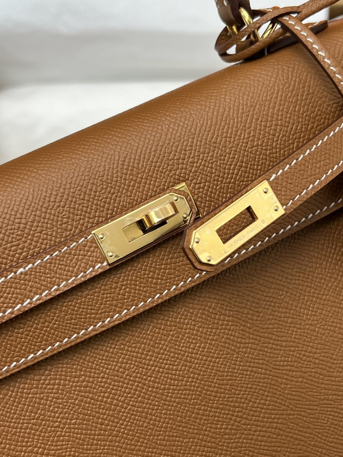 Shebag fully handmade Hermes Kelly 25 of gold brown review (2025 Jan updated)-Best Quality Fake Louis Vuitton Bag Online Store, Replica designer bag ru