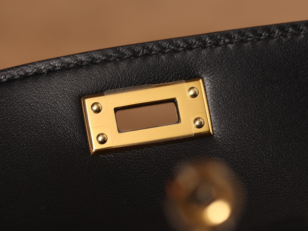 Shebag fully handmade Hermes mini kelly 2 black gold review (2025 Jan updated)-最好的質量假路易威登包網上商店，複製設計師包 ru