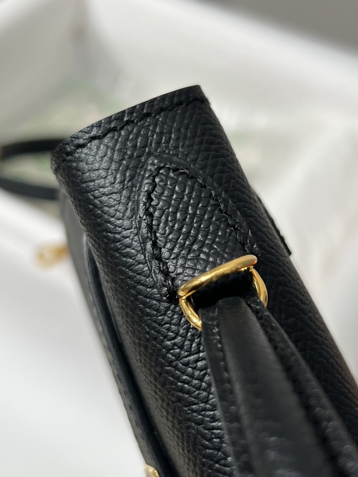 Shebag fully handmade Hermes mini kelly 2 black gold review (2025 Jan updated)-最好的質量假路易威登包網上商店，複製設計師包 ru