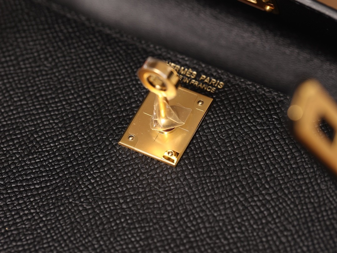 Shebag fully handmade Hermes mini kelly 2 black gold review (2025 Jan updated)-最好的質量假路易威登包網上商店，複製設計師包 ru