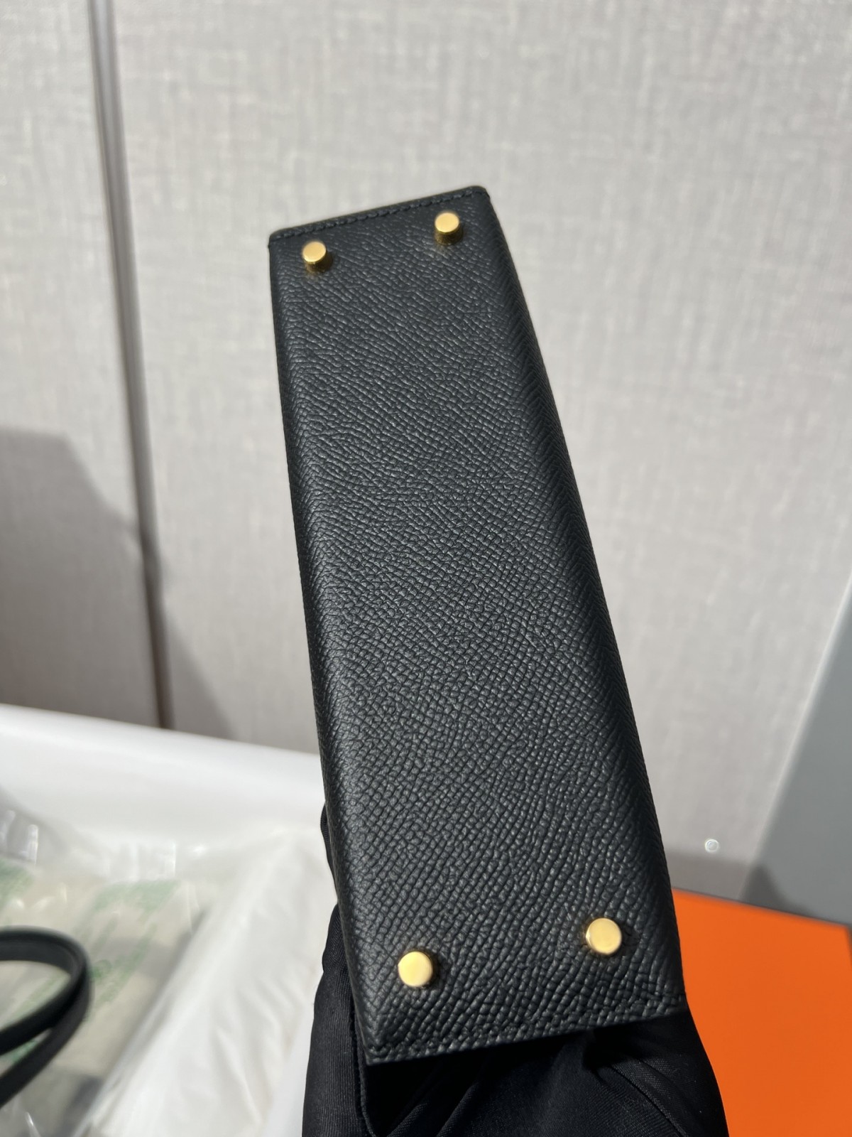 Shebag fully handmade Hermes mini kelly 2 black gold review (2025 Jan updated)-最好的質量假路易威登包網上商店，複製設計師包 ru