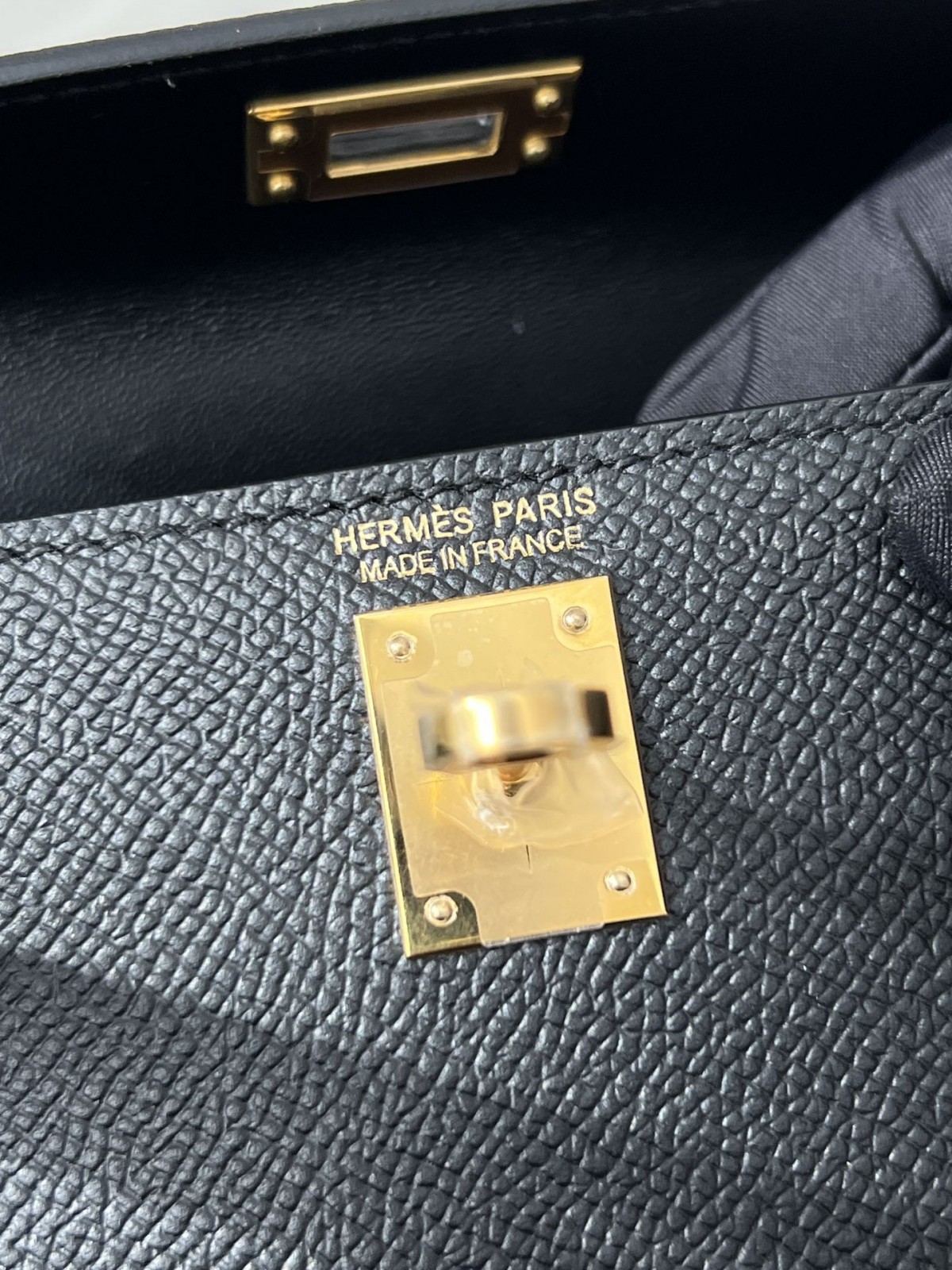 Shebag fully handmade Hermes mini kelly 2 black gold review (2025 Jan updated)-最好的質量假路易威登包網上商店，複製設計師包 ru