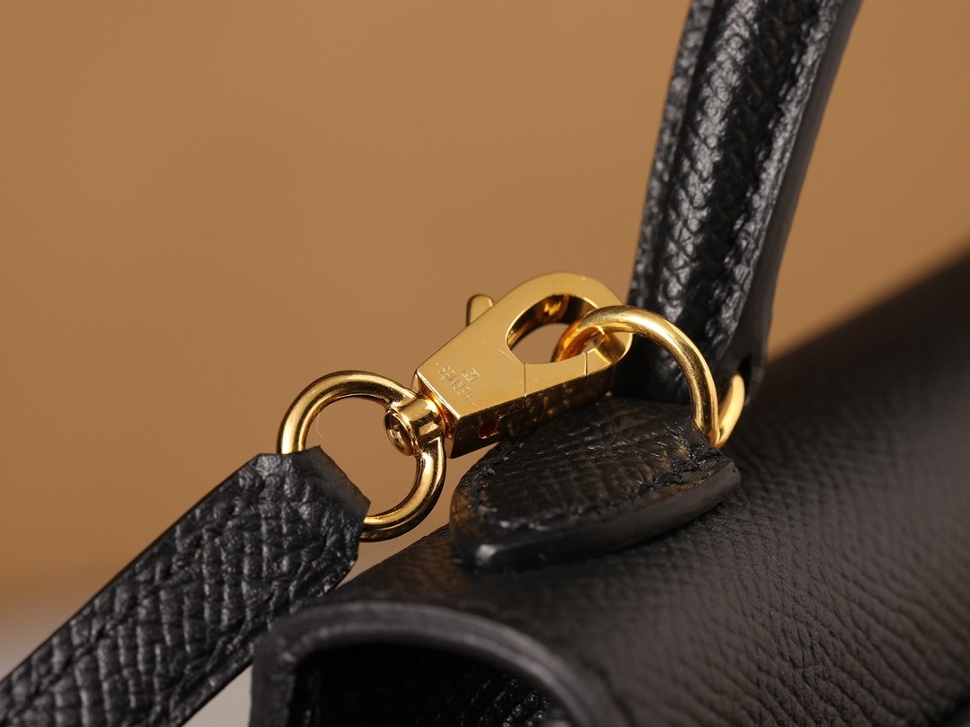 Shebag fully handmade Hermes mini kelly 2 black gold review (2025 Jan updated)-最好的質量假路易威登包網上商店，複製設計師包 ru